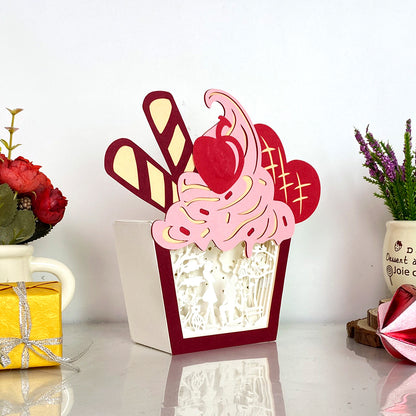Marry Me – 3D Cup Cake Box File - Cricut File - VEKTOR KRAFT