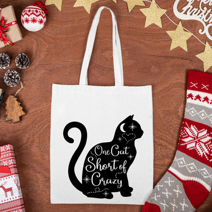One Cat Short Of Crazy - Cricut File - VEKTOR KRAFT