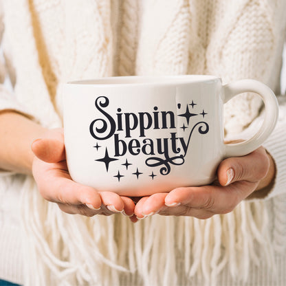 Sippin Beauty - Cricut File - VEKTOR KRAFT