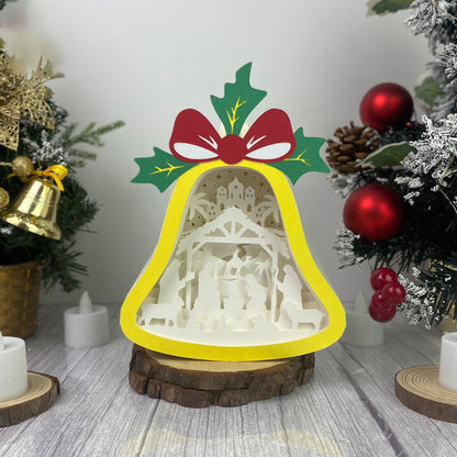 Nativity – 3D Lantern SVG File for Cricut & Silhouette