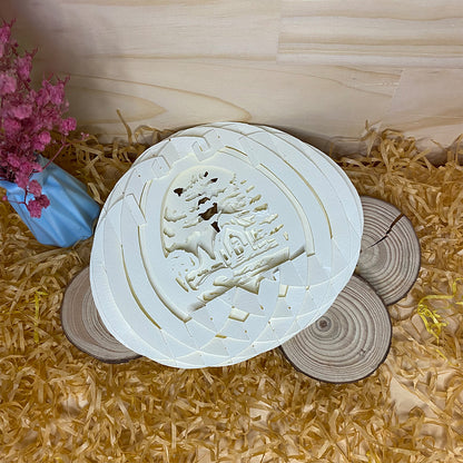 Village – 3D Pop-Up Card SVG File for Cricut & Silhouette