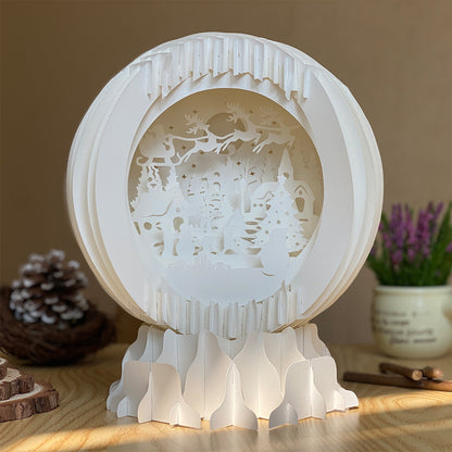 Xmas 1 – 3D Pop-Up Card SVG File for Cricut & Silhouette