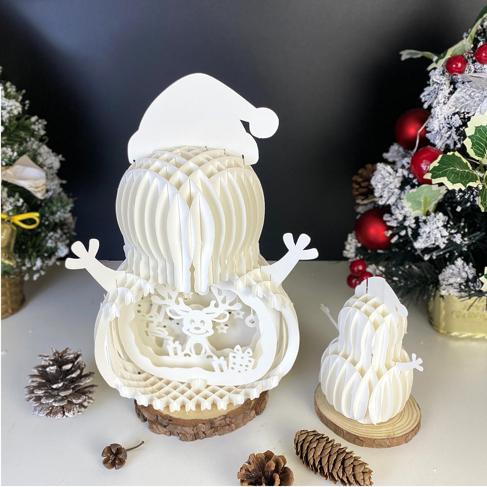Reindeer – 3D Pop-Up Card SVG File for Cricut & Silhouette