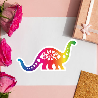 Dinosaur Specturm Stickers – 3D Lightbox SVG File for Cricut & Silhouette