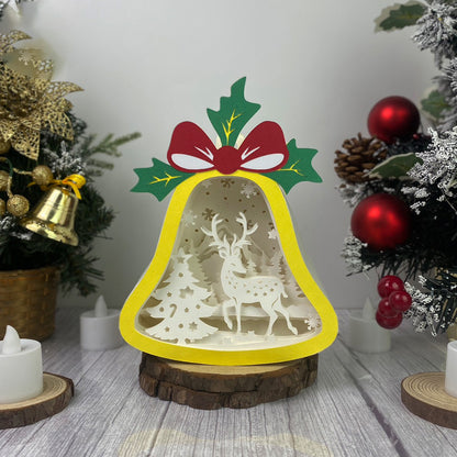 Deer – 3D Lantern SVG File for Cricut & Silhouette