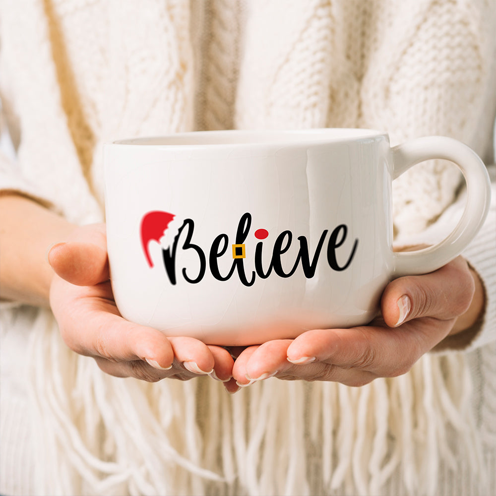 Believe in Santa – 3D Lightbox SVG File for Cricut & Silhouette
