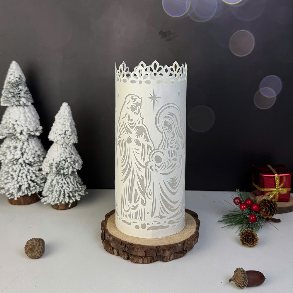 Nativity 2 – 3D Lightbox SVG File for Cricut & Silhouette