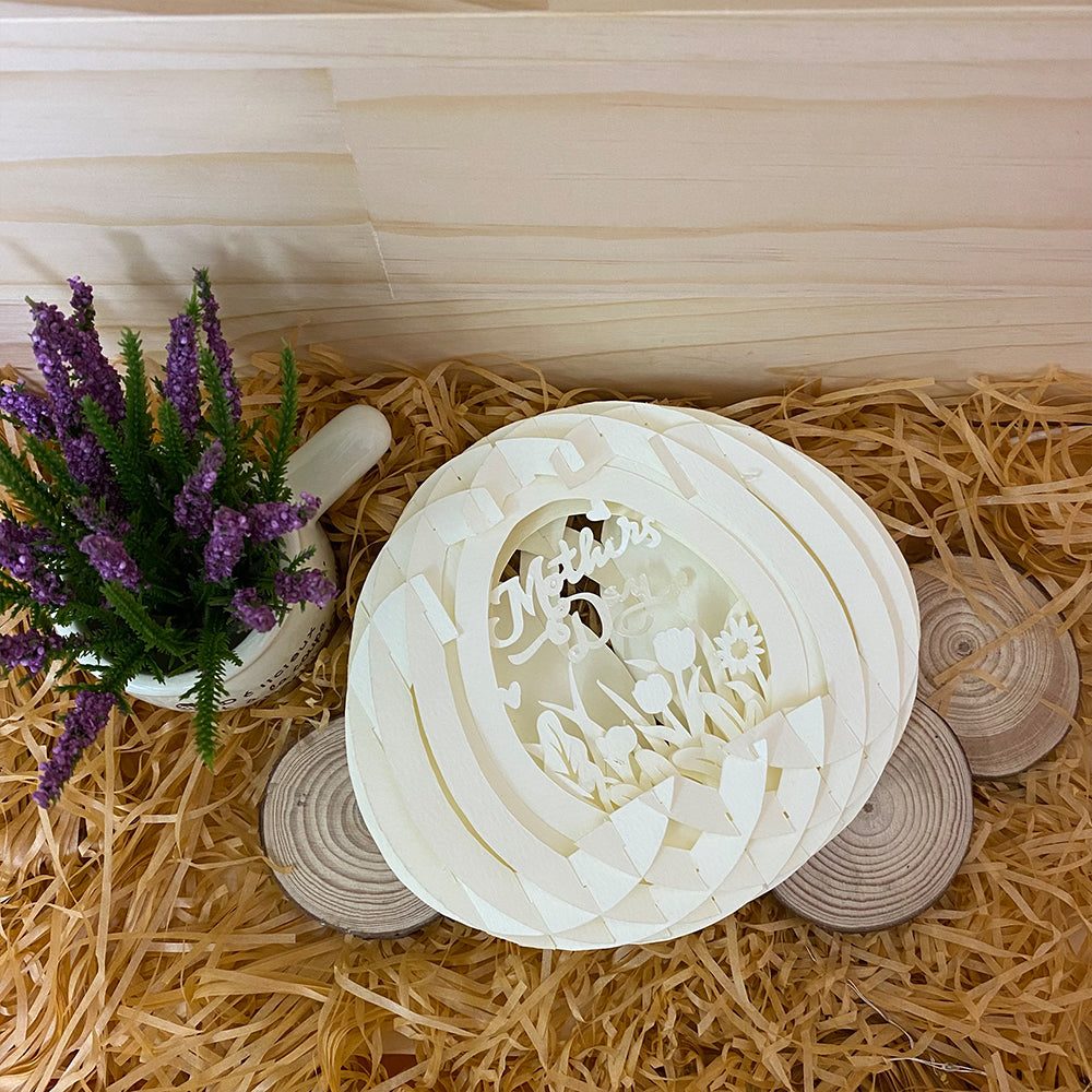 Mother's Day 1 – 3D Pop-Up Card SVG File for Cricut & Silhouette