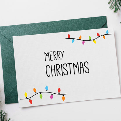 Christmas Lights 2 - Christmas Cricut File - VEKTOR KRAFT