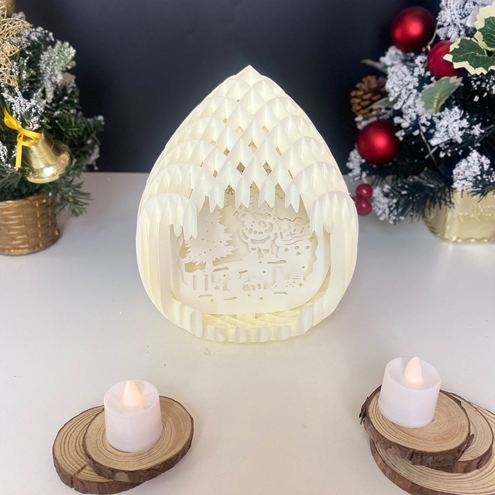 Santa – 3D Pop-Up Card SVG File for Cricut & Silhouette