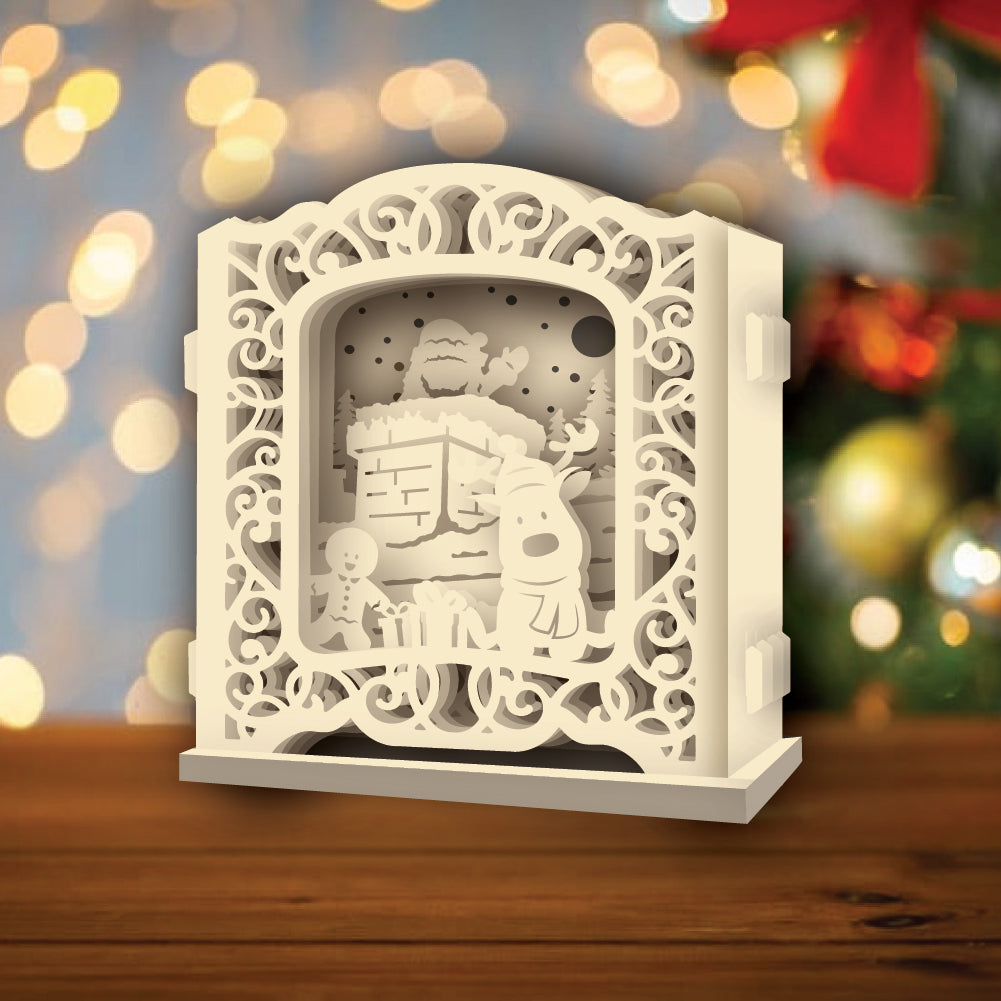 Christmas 6 – 3D Pop-Up Card SVG File for Cricut & Silhouette