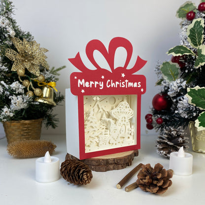 Xmas Gnome – 3D Box SVG File for Cricut & Silhouette