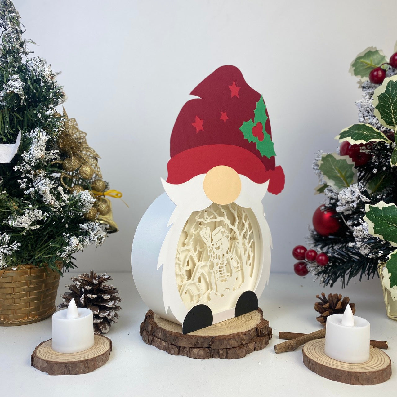 Snowman – 3D Box SVG File for Cricut & Silhouette
