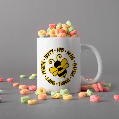 Bee Circle - Cricut File - VEKTOR KRAFT