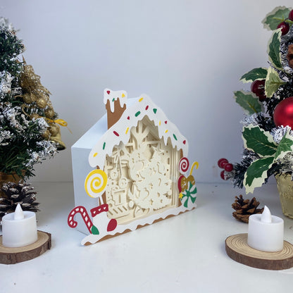 Reindeer – 3D Box SVG File for Cricut & Silhouette
