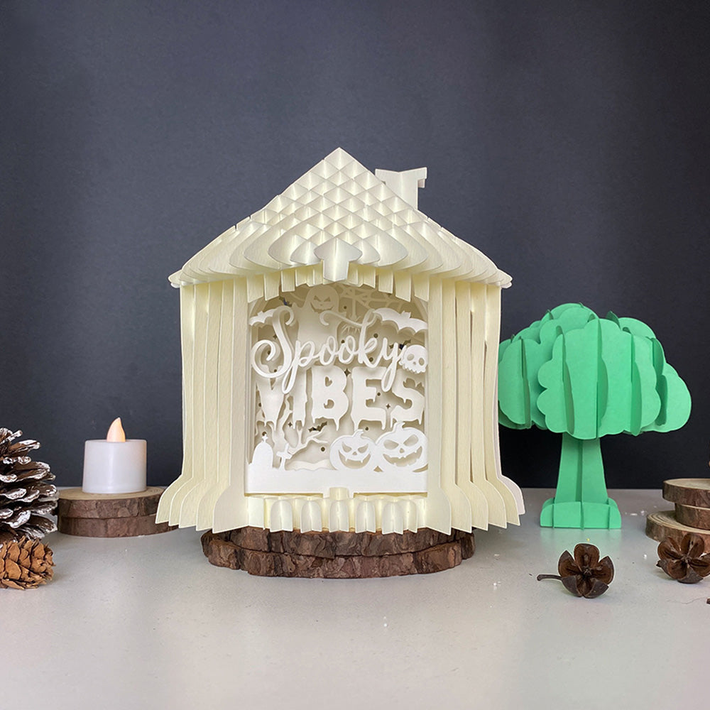 Spooky – 3D Pop-Up Card SVG File for Cricut & Silhouette