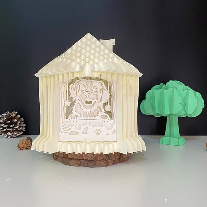 Dog – 3D Pop-Up Card SVG File for Cricut & Silhouette