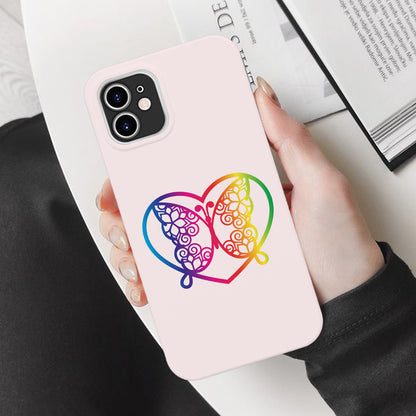 Heart Butterfly Spectrum Stickers - Cricut File - VEKTOR KRAFT
