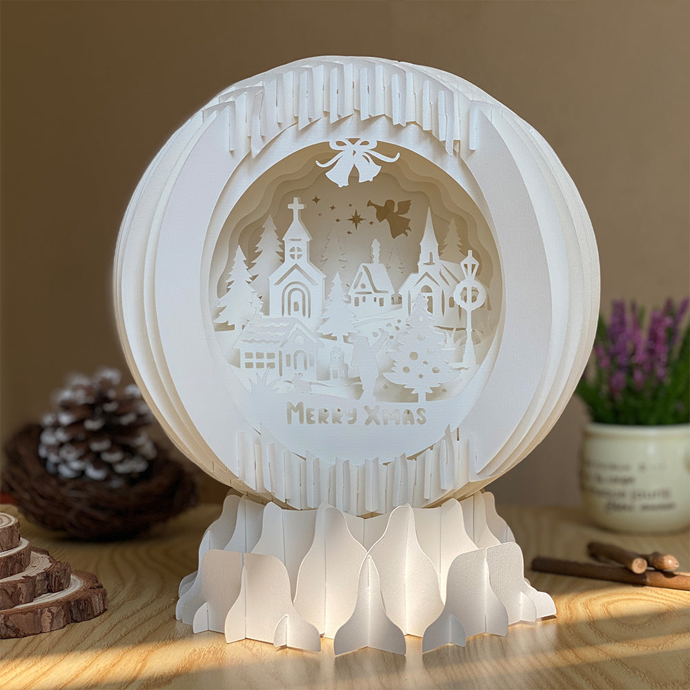Xmas 3 – 3D Pop-Up Card SVG File for Cricut & Silhouette
