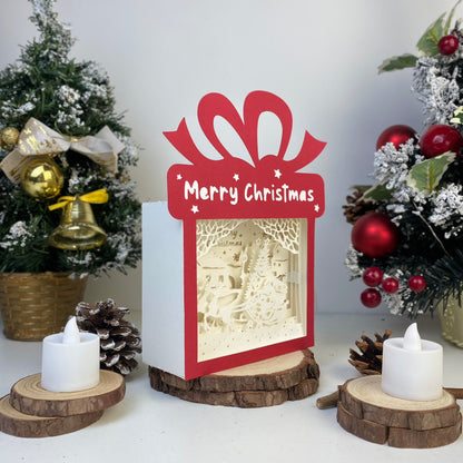 Santa 2 – 3D Box SVG File for Cricut & Silhouette