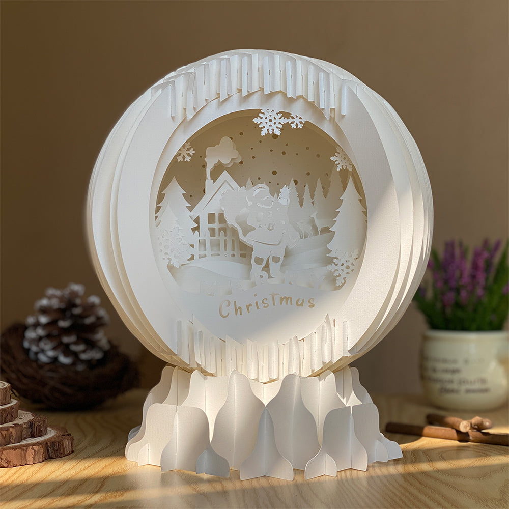 Xmas 2 – 3D Pop-Up Card SVG File for Cricut & Silhouette