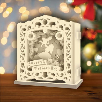 Mother's Day – 3D Pop-Up Card SVG File for Cricut & Silhouette
