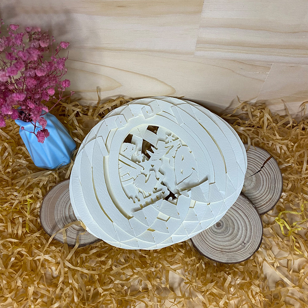 Chicken – 3D Pop-Up Card SVG File for Cricut & Silhouette
