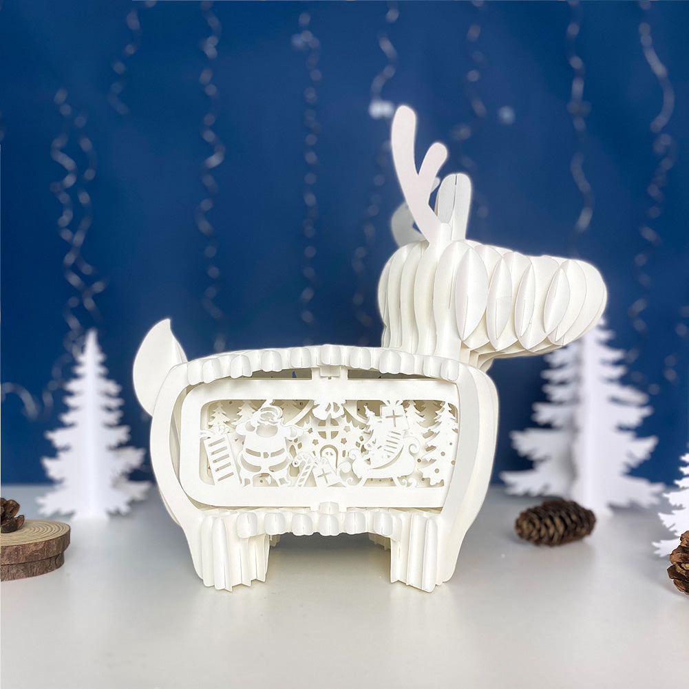 Xmas Santa – 3D Pop-Up Card SVG File for Cricut & Silhouette