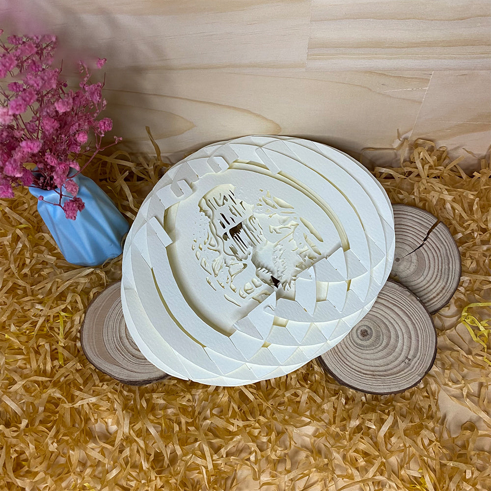 Waterfall – 3D Pop-Up Card SVG File for Cricut & Silhouette