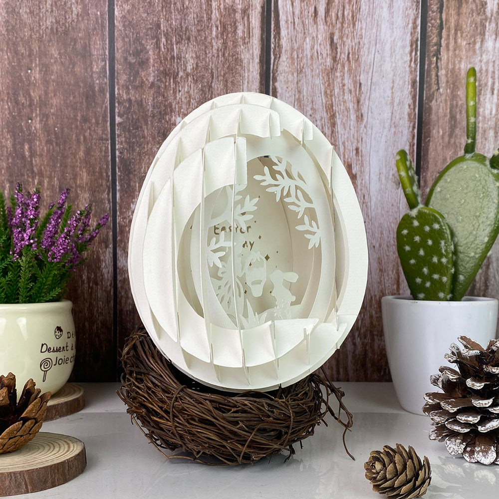 Easter – 3D Pop-Up Card SVG File for Cricut & Silhouette