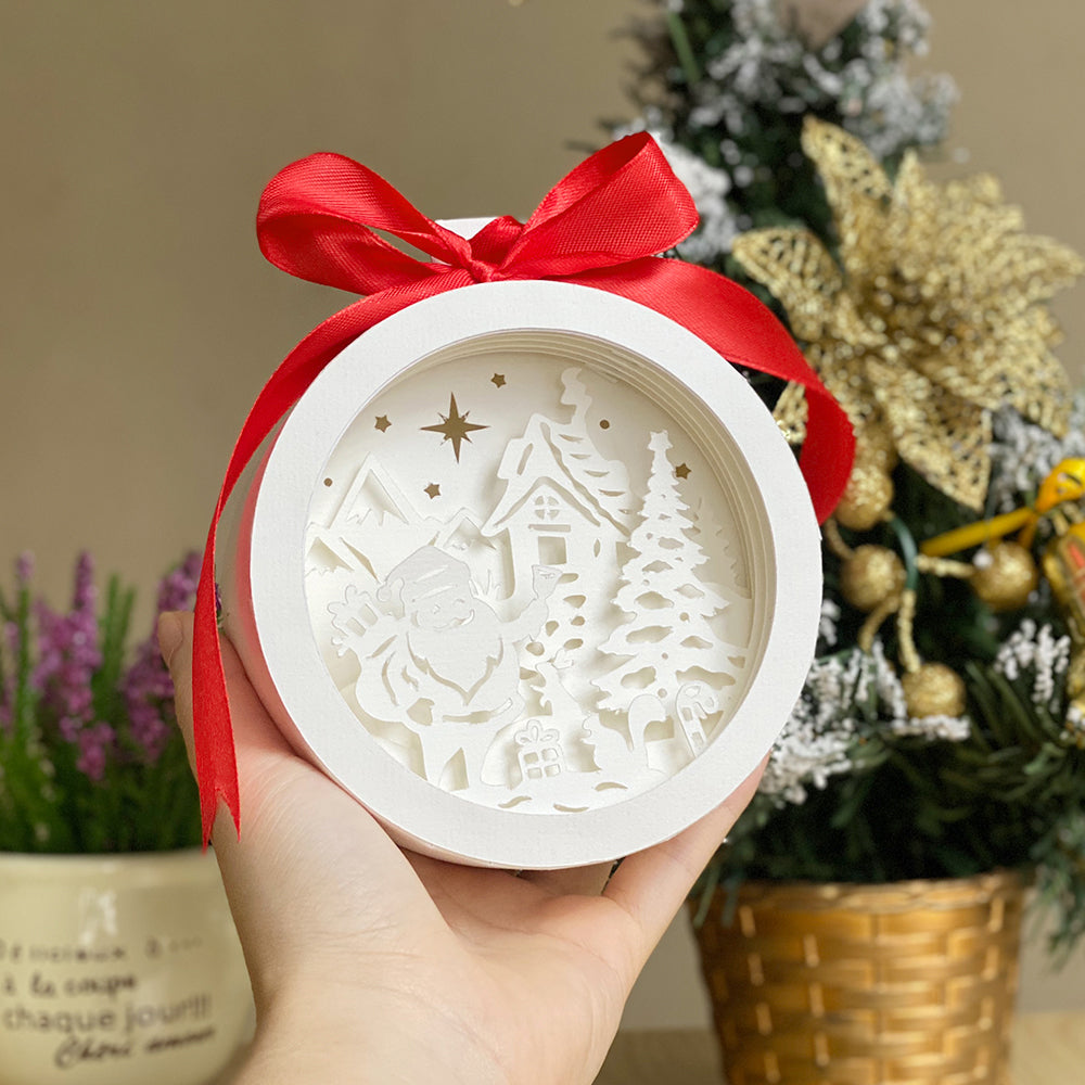 Xmas 2 – 3D Lantern SVG File for Cricut & Silhouette