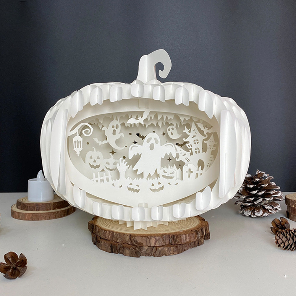 Ghost – 3D Pop-Up Card SVG File for Cricut & Silhouette