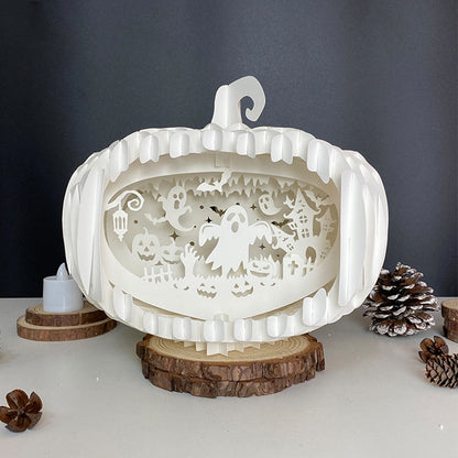 Ghost – 3D Pop-Up Card SVG File for Cricut & Silhouette