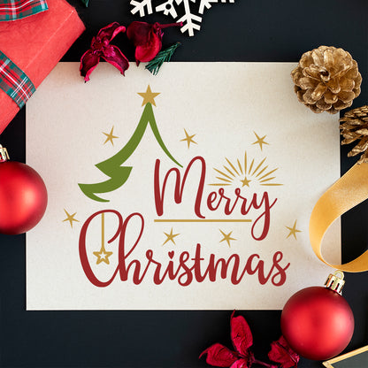 Merry Christmas 5 - Christmas Cricut File - VEKTOR KRAFT