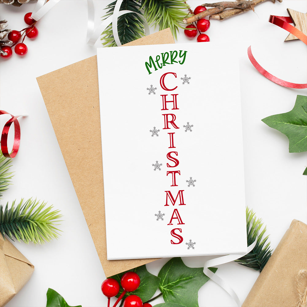 Merry Christmas 3 - Christmas Cricut File - VEKTOR KRAFT