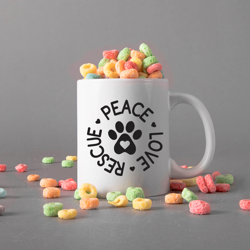 Peace Love Rescue - Cricut File - VEKTOR KRAFT