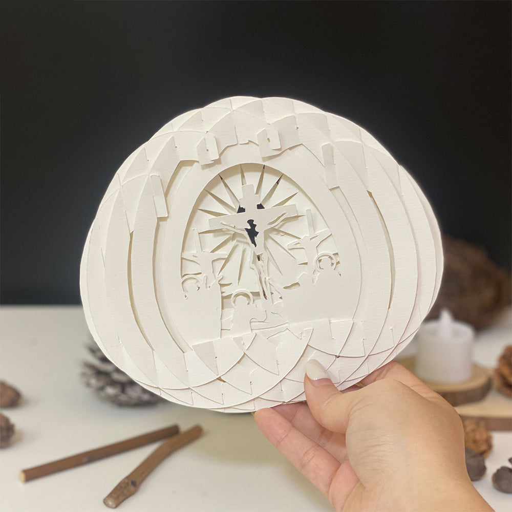 Jesus 2 – 3D Pop-Up Card SVG File for Cricut & Silhouette