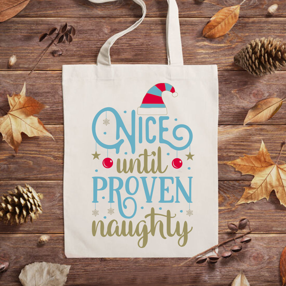 Nice Until Proven Naughty - Cricut File - VEKTOR KRAFT