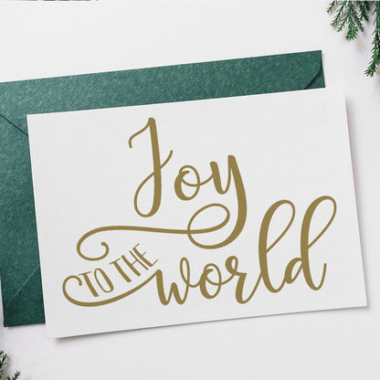 Joy to the World - Cricut File - VEKTOR KRAFT