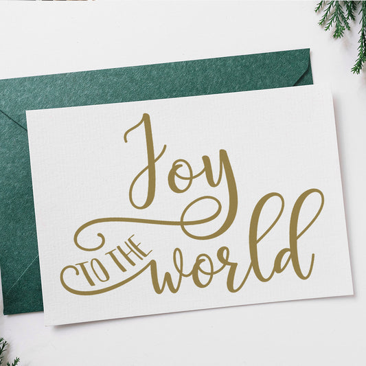 Joy to the World - Cricut File - VEKTOR KRAFT