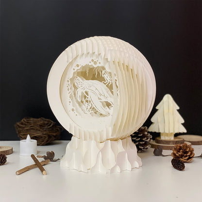 Turtle – 3D Pop-Up Card SVG File for Cricut & Silhouette