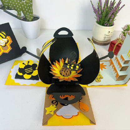 Happy Birthday 1 – 3D Box SVG File for Cricut & Silhouette