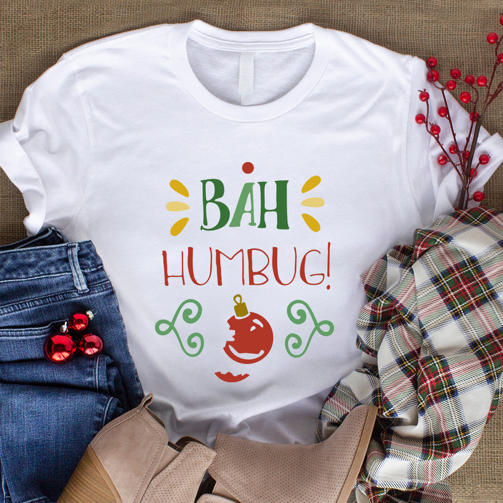 Bah Humbug – 3D Lightbox SVG File for Cricut & Silhouette