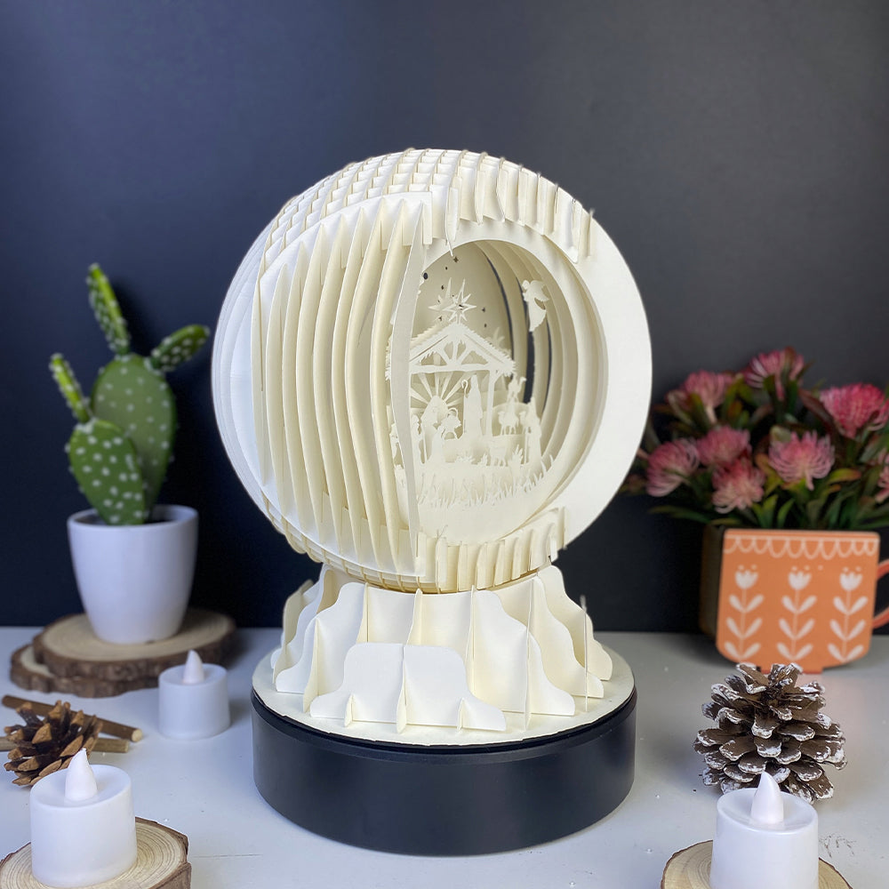 Nativity – 3D Pop-Up Card SVG File for Cricut & Silhouette