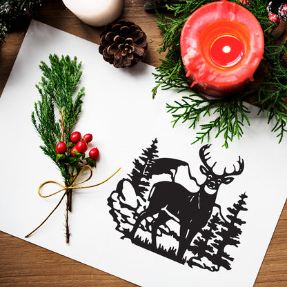 Deer - Cricut File - VEKTOR KRAFT