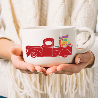 Christmas Truck 4 - Christmas Cricut File - VEKTOR KRAFT