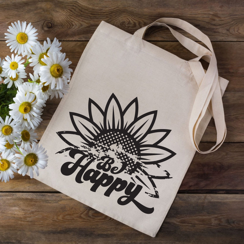 Be Happy – 3D Lightbox SVG File for Cricut & Silhouette