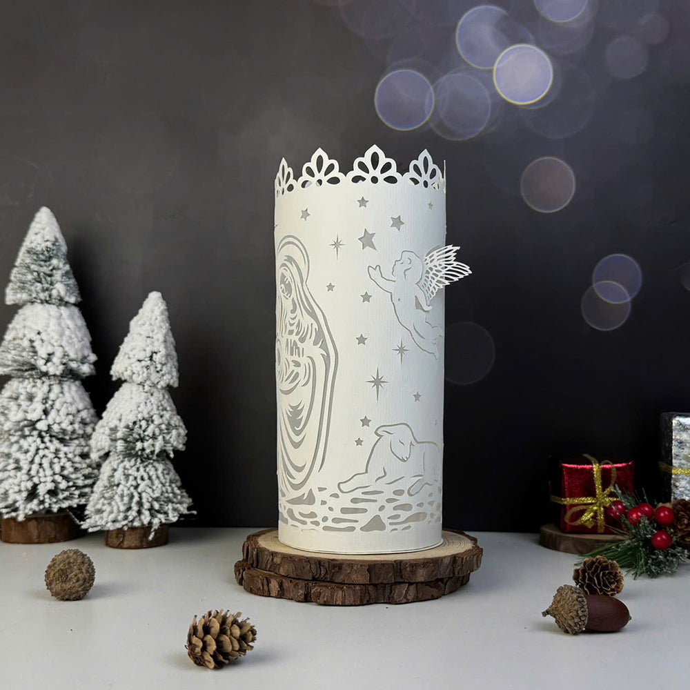 Nativity 2 – 3D Lightbox SVG File for Cricut & Silhouette
