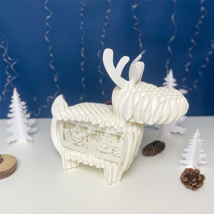 Xmas Santa – 3D Pop-Up Card SVG File for Cricut & Silhouette