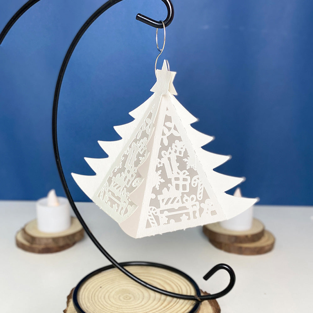 Xmas 4 – 3D Lantern SVG File for Cricut & Silhouette